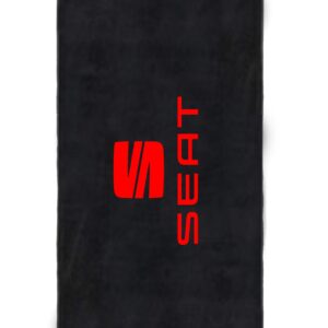 מגבת מיקרופייבר - שחורה 130*70 ס"מ פרינטיקה